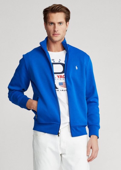 Men's Polo Ralph Lauren Double-Knit Track Jacket | 534617QPH